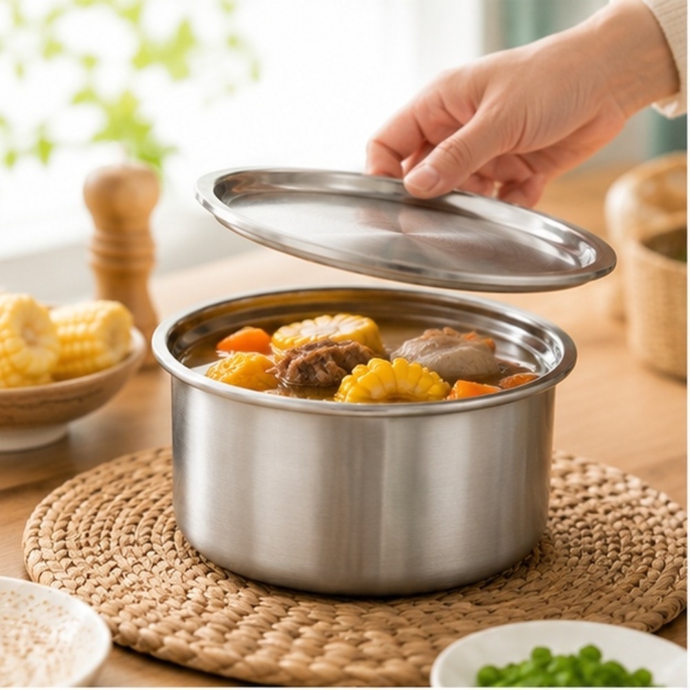 Baby Food Container - 304 스텐 뚜껑포함 계란찜기 미니 램킨볼