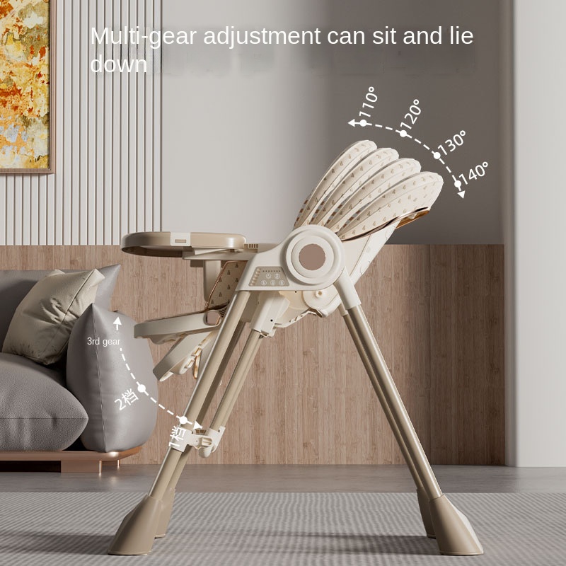 Baby Food Chair - 아기 식탁의자 전동 다기능 접이식 아기