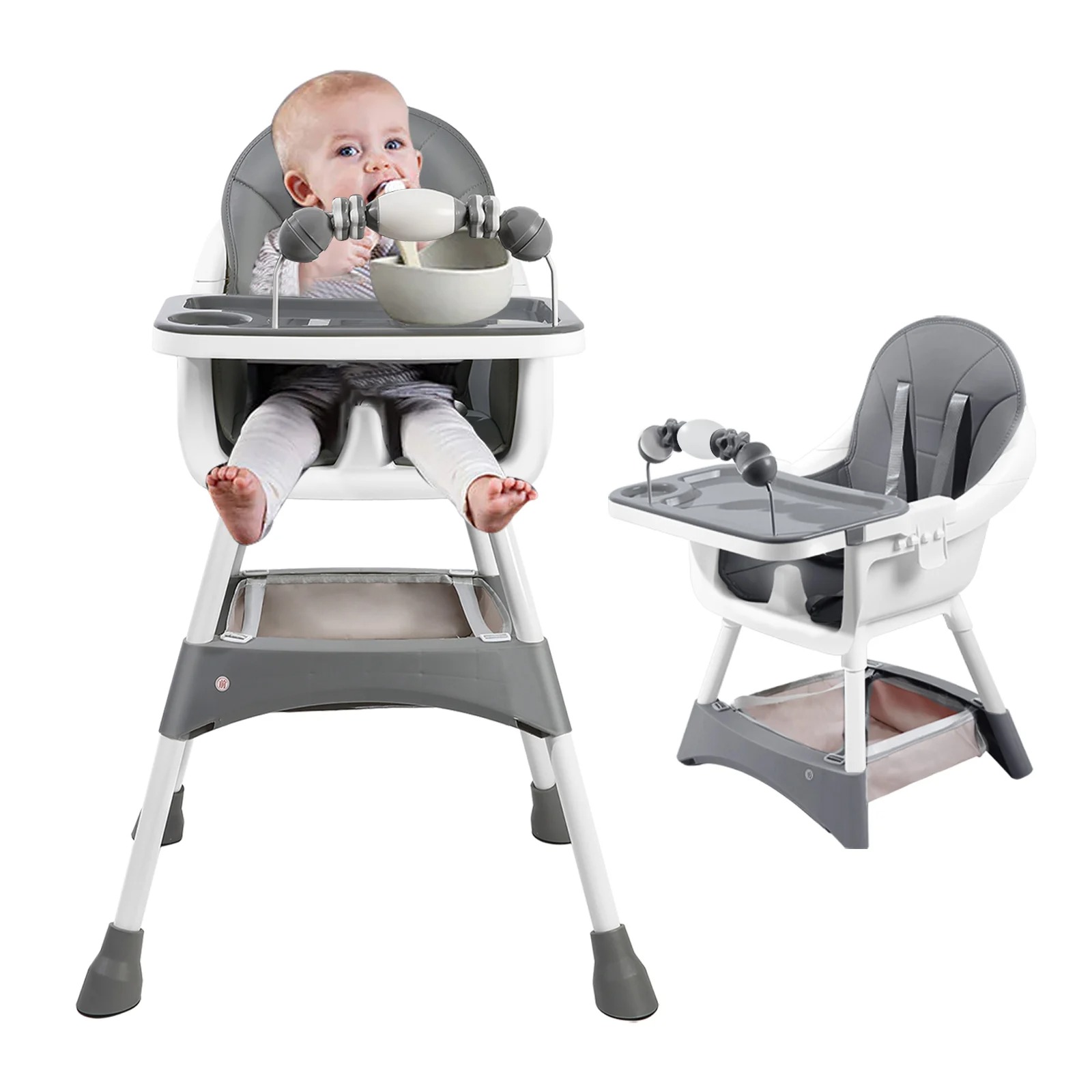 Baby Food Chair - 조절 가능한 아기용 하이체어 – 탈부착