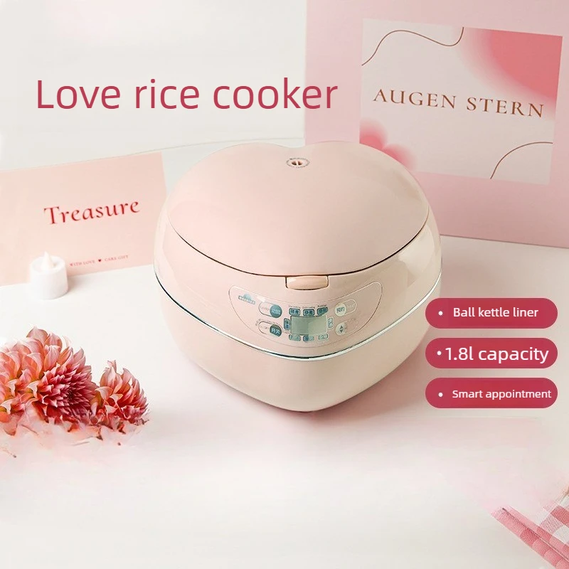 핑크 1.8L 300w 하트형 밥솥 9시간 보온 스테레 - Baby Rice Food 리뷰 및 가격