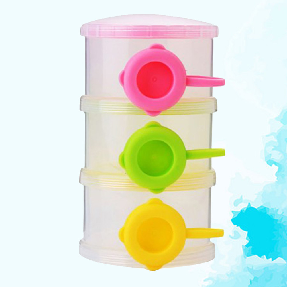 3단 휴대용 분유 디스펜서 아기 수유 여행용 보관함 흘 - Baby Food Container 리뷰 및 가격