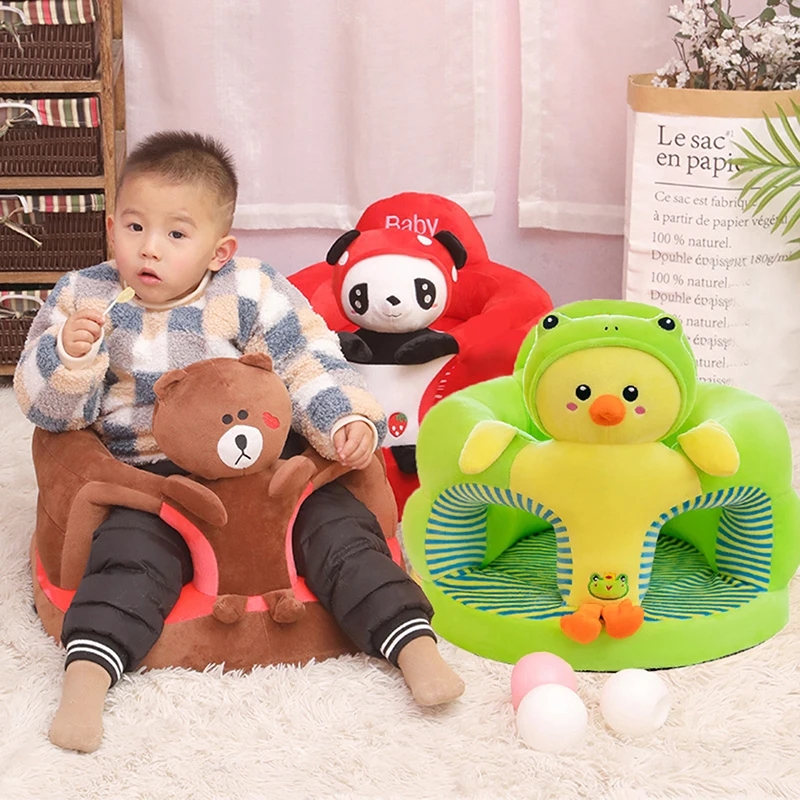 귀여운 아기 소파 지원 시트 커버 플러시 의자 학습 앉 - Baby Food Chair 리뷰 및 가격