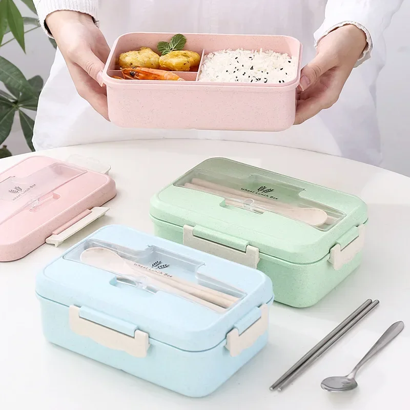 전자 레인지 도시락, 밀 빨대 도시락, 식기 포함, 식 - Baby Food Container 리뷰 및 가격