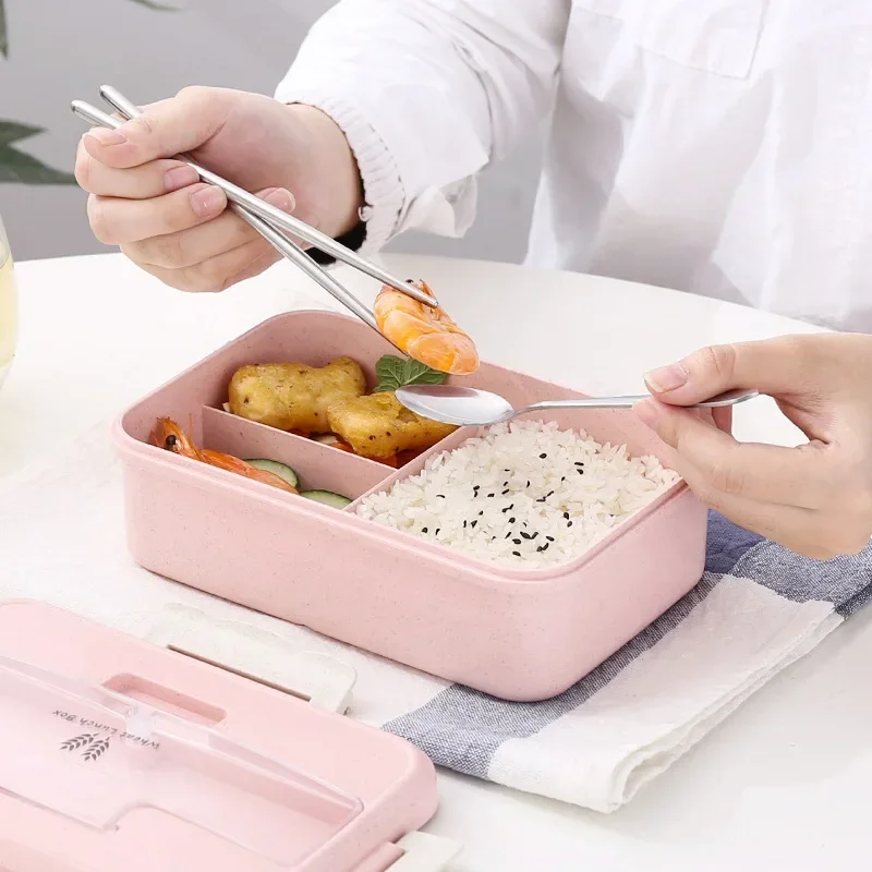 전자 레인지 도시락, 밀 빨대 도시락, 식기 포함, 식 - Baby Food Container 리뷰 및 가격