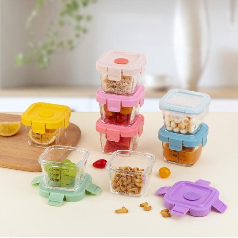 내열 보관함 스팍 3 in 1 휴대용 유리 이유식 용기 - Baby Food Container 리뷰 및 가격