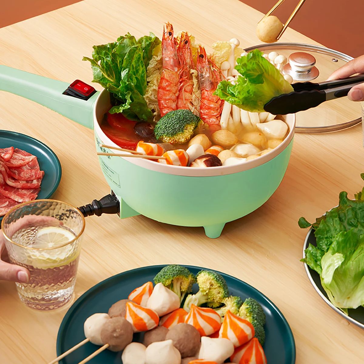 ARIER 24V 220V 다기능 전기 프라이팬 휴대용 - Baby Rice Food 리뷰 및 가격