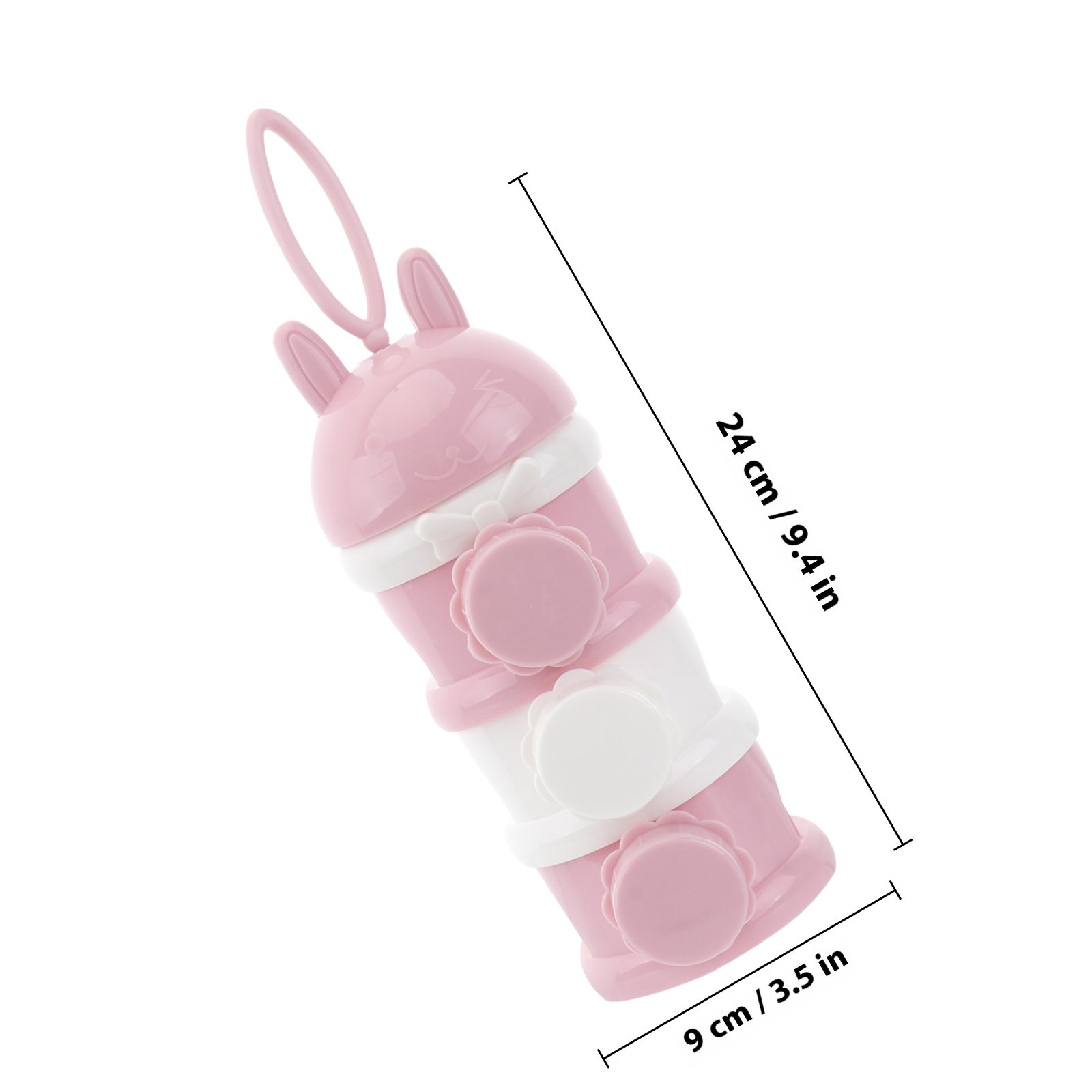 3단 아기 분유 보관함 휴대용 분유 용기 식품 등급 P - Baby Food Container 리뷰 및 가격