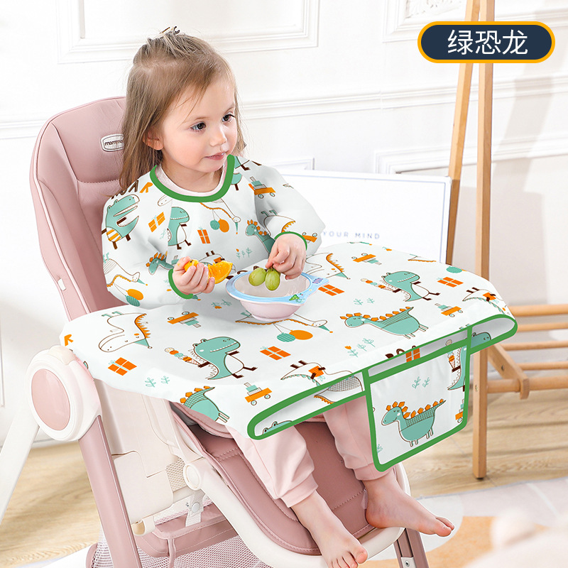 신생아 턱받이 테이블 커버 아기 식사 의자 가운, 방수 - Baby Food Chair 리뷰 및 가격