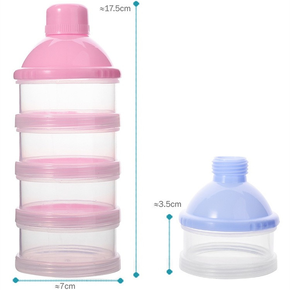 휴대용 분유 디스펜서 식품 용기 보관함 아기 유아용 4 - Baby Food Container 리뷰 및 가격